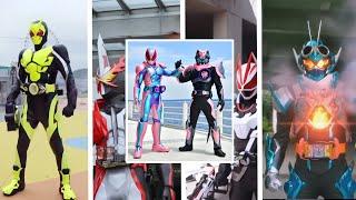 All Kamen rider reiwa first henshin zero one-gotchard 2019-2023