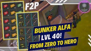 First Step to Get Rich Bunker Alfa- Best Start for Beginners F2P EP 4 Last Day On Earth Survival