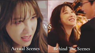 Uhm Ki Joon & Lee Ji Ah Fighting Actual Scenes VS Behind the Scenes Penthouse S1 - S3 Eng Sub