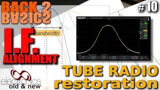 The all-important IF alignment of the AM - Tube Radio Restoration Back to Basics part 10 #pcbway#