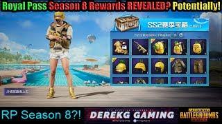 PUBG Mobile Season 8 Royal Pass Rewards REVEALED?? Chinese Game for Peace S2 Offers Clues