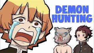 KNY ANIMATIC Inosuke goes demon hunting