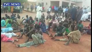 WATCH Security Operatives Rescue 187 Kidnap Victims In Zamfara