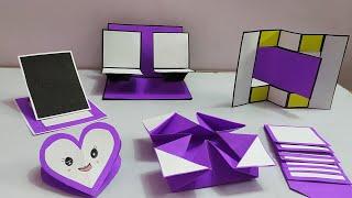 how to make different  cards for scrapbook  cards tutorial for scrapbook