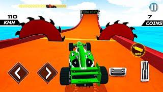Crazy Formula Car Mega Ramps Simulator - GT Formula Impossible Driver #2 - Gameplay Android