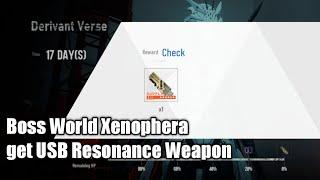 PUNISHING GRAY RAVEN - Boss World Xenophera & Get USB Resounance Weapon