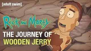 Post-Credits Scene Wooden Jerry  Rick and Morty  adult swim