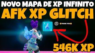 NOVO MAPA DE XP INFINITO NA NOVA TEMPORADA DO FORTNITEGLITCH INSANO DE XP AFK NA TEMPORDA 3*546k*