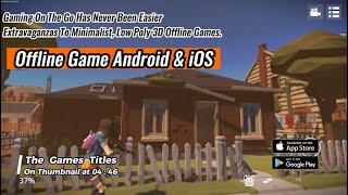 Top 8 Low Poly 3D  Offline Game Android & iOS  RPG Open World Fps