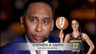 Stephen A Smith Exposes Caitlyn Clark Critics Heres Why