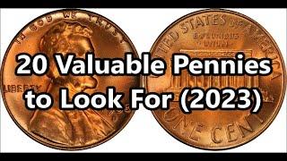 20 Valuable Pennies in Your Pocket Change 2023 HD