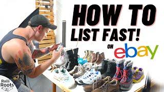 The FASTEST Way to List Stuff on eBay