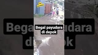 BEGAL PAYUDARA DI CILODONG DEPOK #shorts #news #depok