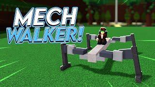 Simple Mech Walker Tutorial In Roblox Build A Boat For Treasure