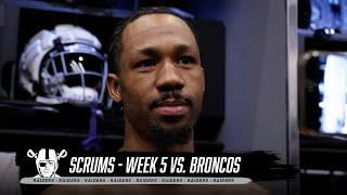 Nate Hobbs Jack Jones and Alexander Mattison Media Availability  Week 5 vs. Broncos