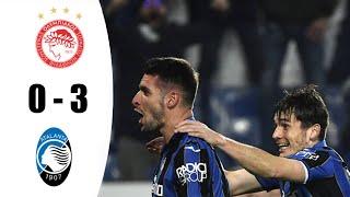 Olympiacos vs Atalanta 0-3 Highlights  Europa League UEL 2022