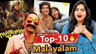 Top 10 Malayalam Movies - Aavesham Manjummel Boys Premalu  Deeksha Sharma