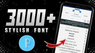 3000 fonts for pixellab 2022  Stylish english fonts pack download  pixellab Font Download 2022