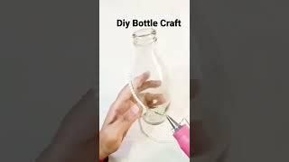 Diy glass bottle craft #youtubeshorts #shorts #viral #shortvideo #trending #diy #craft #minecraft