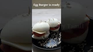 Egg Burger Recipe  #Egg  #Eggburger Recipe in Tamil