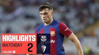 Highlights FC Barcelona vs Cádiz CF 2-0