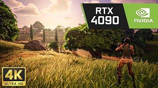 Fortnite  4K Max Settings  RTX ON  DLSS ON   RTX 4090