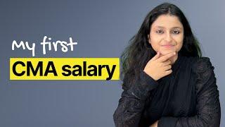 My First Salary After CMA  Palak Sharma