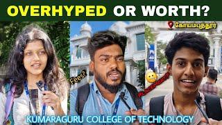 Top College in Coimbatore Interview with Kumaraguru College of Technology Students