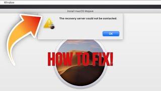 How to Fix The Recovery Server Could not be Contacted on Mac