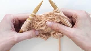 How to knit garter stitch  WAK