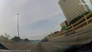 Rashee Rice Dashcam footage shows multi-vehicle crash allegedly involving NFL receiver SMU alum