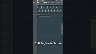 How to make a quick and dirty dnb foghorn #dnb #producer #drumandbass #sounddesign #jumpup #rollers