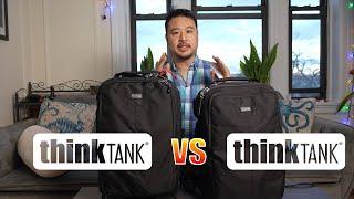 Camera Bag Battle Think Tank Photo Convertible Rolling Backpack vs. Airport Essentials + Review