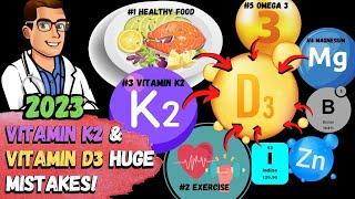 The HUGE 50%+ Vitamin K2 Vitamin D3 Magnesium & Calcium MISTAKES