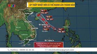 Áp thấp nhiệt đới có thể mạnh lên thành bão  VTV24