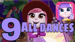 MY TALKING ANGELA 2 - Gameplay Walkthrough Part 9 Android APK  iOS - All Dances and Songs