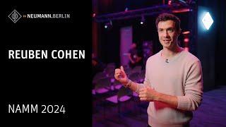 SUCH A WIDE SWEET SPOT IS IMPRESSIVE – Reuben Cohen  Neumann Immersive Demo Room  NAMM 2024