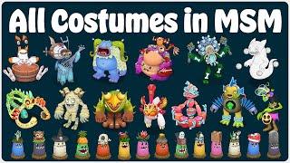 All Costumes in My Singing Monsters +All New Costumes