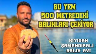 Kıyıdan Şamandıralı Balık Avı - Bu Yeme Balıklar Asla Dayanamıyor...