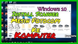 Fotocopy Jadi Mesin Scanner Begini Cara Installnya Mesin iRAdvance 4251 series Dengan Windows 10