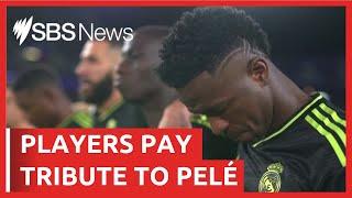 Premier League and La Liga players and fans pay respect to Pelé  SBS News