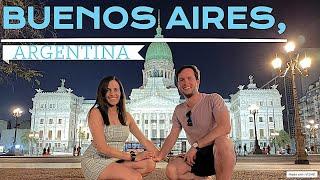 BUENOS AIRES ARGENTINA     Where The U.S. Dollar Lets You Live Like A King 4K
