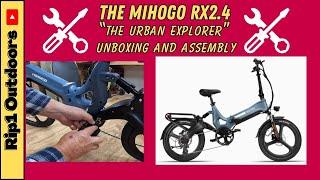 Mihogo RX2.4 Unboxing and Assembly Video #ebike #mihogo