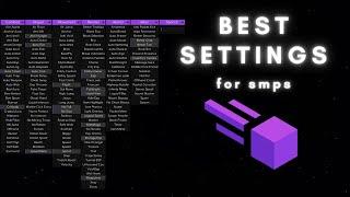 BEST METEOR CLIENT SETTINGS FOR SMPS