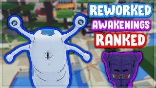 Ranking Every Spirit Awakening Rework in Shindo Life  Snail Cobra Narumaki Toad Jayramaki Frog