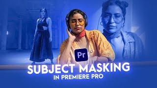 SUBJECT MASKING Trending EFFECT  Premiere Pro 2023