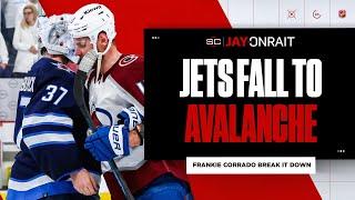 What caused the Jets downfall vs.  Avalanche?