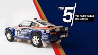 Porsche Top 5 Series 959 Paris-Dakar Highlights