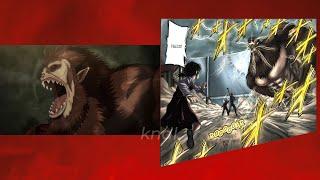 ANIME VS MANGA ATTACK ON TITAN FINAL SEASON PART 2 TRAILER MANGA COMPARISON