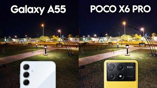 Samsung Galaxy A55 vs Poco X6 Pro Camera Test Comparison